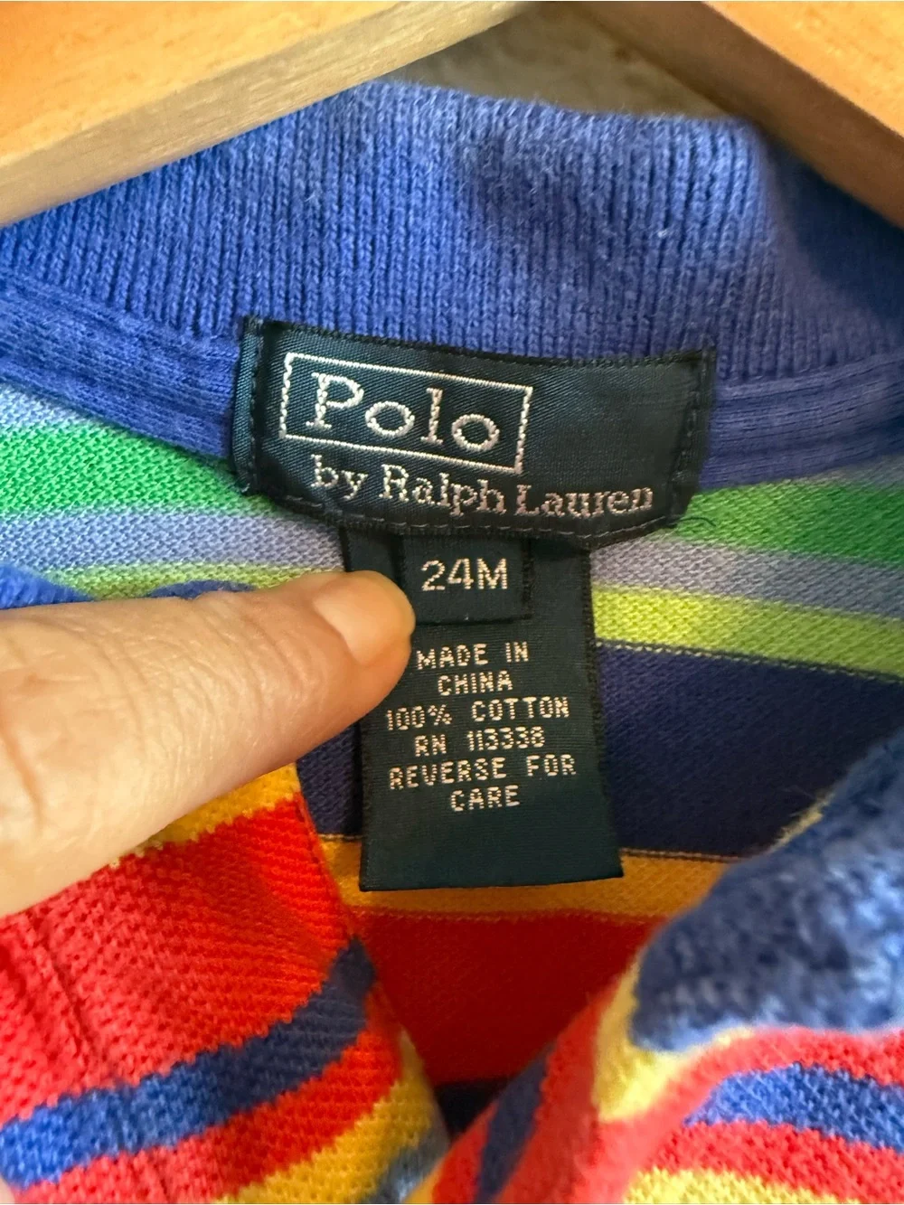 Polo by Ralph Lauren Cotton Multi-Stripe Short Sleeve Polo Romper Blue Red Green